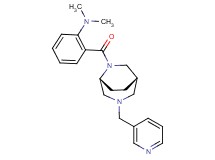 N,N-dimethyl-2-{[(1S*,5R*)-3-(3-pyridinylmethyl)-3,6-diazabicyclo[3.2.2]non-6-yl]carbonyl}aniline