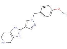2-[1-(4-methoxybenzyl)-1H-pyrazol-4-yl]-4,5,6,7-tetrahydro-1H-imidazo[4,5-c]pyridine
