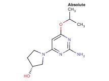 (3R)-1-(2-amino-6-isopropoxypyrimidin-4-yl)pyrrolidin-3-ol
