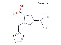 (4R)-4-(dimethylamino)-1-(3-thienylmethyl)-L-proline