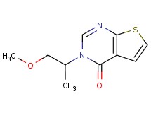 3-(2-methoxy-1-methylethyl)thieno[2,3-d]pyrimidin-4(3H)-one