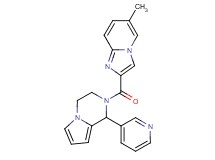 6-methyl-2-{[1-(3-pyridinyl)-3,4-dihydropyrrolo[1,2-a]pyrazin-2(1H)-yl]carbonyl}imidazo[1,2-a]pyridine