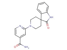 2-(2-oxo-1,2-dihydro-1'H-spiro[indole-3,4'-piperidin]-1'-yl)isonicotinamide