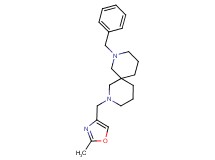 2-benzyl-8-[(2-methyl-1,3-oxazol-4-yl)methyl]-2,8-diazaspiro[5.5]undecane