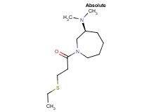 (3S)-1-[3-(ethylthio)propanoyl]-N,N-dimethylazepan-3-amine
