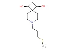 (1R*,3S*)-7-[3-(methylthio)propyl]-7-azaspiro[3.5]nonane-1,3-diol