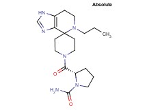 (2S)-2-[(5-propyl-1,5,6,7-tetrahydro-1'H-spiro[imidazo[4,5-c]pyridine-4,4'-piperidin]-1'-yl)carbonyl]pyrrolidine-1-carboxamide