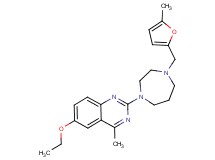 6-ethoxy-4-methyl-2-{4-[(5-methyl-2-furyl)methyl]-1,4-diazepan-1-yl}quinazoline