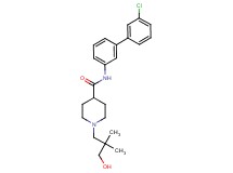 N-(3'-chloro-3-biphenylyl)-1-(3-hydroxy-2,2-dimethylpropyl)-4-piperidinecarboxamide
