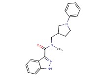 N-methyl-N-[(1-phenyl-3-pyrrolidinyl)methyl]-1H-indazole-3-carboxamide