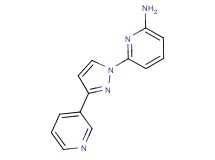 6-(3-pyridin-3-yl-1H-pyrazol-1-yl)pyridin-2-amine