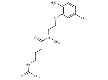 4-(acetylamino)-N-[2-(2,5-dimethylphenoxy)ethyl]-N-methylbutanamide