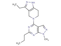 4-(3-ethyl-1,4,6,7-tetrahydro-5H-pyrazolo[4,3-c]pyridin-5-yl)-1-methyl-6-propyl-1H-pyrazolo[3,4-d]pyrimidine
