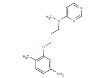 N-[3-(2,5-dimethylphenoxy)propyl]-N-methylpyrimidin-4-amine