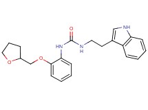 N-[2-(1H-indol-3-yl)ethyl]-N'-[2-(tetrahydrofuran-2-ylmethoxy)phenyl]urea
