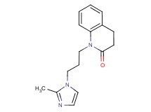 1-[3-(2-methyl-1H-imidazol-1-yl)propyl]-3,4-dihydroquinolin-2(1H)-one