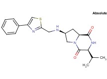 (3S,7S,8aS)-3-isopropyl-7-{[(4-phenyl-1,3-thiazol-2-yl)methyl]amino}hexahydropyrrolo[1,2-a]pyrazine-1,4-dione