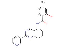 2-hydroxy-4-methyl-N-(2-pyridin-3-yl-5,6,7,8-tetrahydroquinazolin-5-yl)benzamide