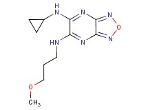 N-cyclopropyl-N'-(3-methoxypropyl)[1,2,5]oxadiazolo[3,4-b]pyrazine-5,6-diamine