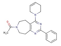 7-acetyl-4-(3,6-dihydropyridin-1(2H)-yl)-2-phenyl-6,7,8,9-tetrahydro-5H-pyrimido[4,5-d]azepine