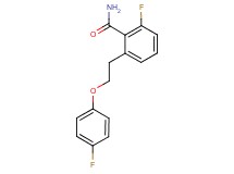 2-fluoro-6-[2-(4-fluorophenoxy)ethyl]benzamide