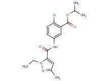 isopropyl 2-chloro-5-{[(1-ethyl-3-methyl-1H-pyrazol-5-yl)carbonyl]amino}benzoate