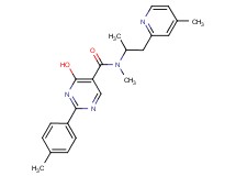 4-hydroxy-N-methyl-N-[1-methyl-2-(4-methylpyridin-2-yl)ethyl]-2-(4-methylphenyl)pyrimidine-5-carboxamide