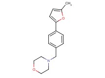 4-[4-(5-methyl-2-furyl)benzyl]morpholine