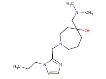 4-[(dimethylamino)methyl]-1-[(1-propyl-1H-imidazol-2-yl)methyl]-4-azepanol
