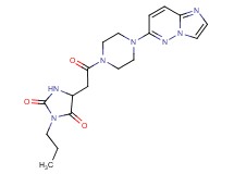 5-[2-(4-imidazo[1,2-b]pyridazin-6-ylpiperazin-1-yl)-2-oxoethyl]-3-propylimidazolidine-2,4-dione