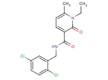 N-(2,5-dichlorobenzyl)-1-ethyl-6-methyl-2-oxo-1,2-dihydropyridine-3-carboxamide