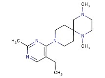 9-(5-ethyl-2-methylpyrimidin-4-yl)-1,4-dimethyl-1,4,9-triazaspiro[5.5]undecane