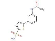 N-{3-[5-(aminosulfonyl)-2-thienyl]phenyl}acetamide