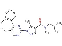 1-(6,7-dihydro-5H-benzo[6,7]cyclohepta[1,2-d]pyrimidin-2-yl)-N-isobutyl-N,5-dimethyl-1H-pyrazole-4-carboxamide