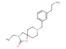 8-[3-(2-aminoethyl)benzyl]-3-ethyl-1-oxa-3,8-diazaspiro[4.5]decan-2-one dihydrochloride