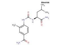 N~2~-({[4-(aminocarbonyl)-2-methylphenyl]amino}carbonyl)-L-leucinamide