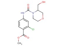 methyl 2-chloro-4-({[3-(hydroxymethyl)morpholin-4-yl]carbonyl}amino)benzoate