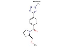 5-(4-{[(2R)-2-(methoxymethyl)pyrrolidin-1-yl]carbonyl}phenyl)-2-methyl-2H-tetrazole