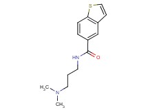 N-[3-(dimethylamino)propyl]-1-benzothiophene-5-carboxamide