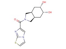 (3aR*,5R*,6S*,7aS*)-2-(imidazo[2,1-b][1,3]thiazol-6-ylcarbonyl)octahydro-1H-isoindole-5,6-diol