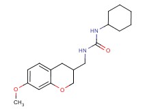 N-cyclohexyl-N'-[(7-methoxy-3,4-dihydro-2H-chromen-3-yl)methyl]urea