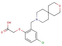 [4-chloro-2-(3-oxa-9-azaspiro[5.5]undec-9-ylmethyl)phenoxy]acetic acid