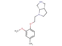 rel-(3aS,6aS)-1-[2-(2-methoxy-4-methylphenoxy)ethyl]octahydropyrrolo[3,4-b]pyrrole dihydrochloride