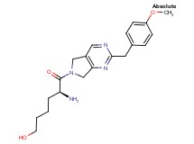 (5S)-5-amino-6-[2-(4-methoxybenzyl)-5,7-dihydro-6H-pyrrolo[3,4-d]pyrimidin-6-yl]-6-oxohexan-1-ol