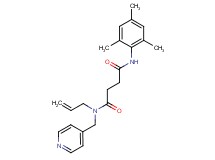 N-allyl-N'-mesityl-N-(pyridin-4-ylmethyl)succinamide