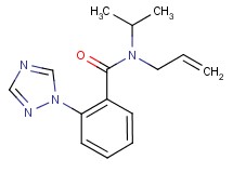 N-allyl-N-isopropyl-2-(1H-1,2,4-triazol-1-yl)benzamide