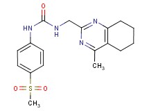 N-[4-(methylsulfonyl)phenyl]-N'-[(4-methyl-5,6,7,8-tetrahydroquinazolin-2-yl)methyl]urea