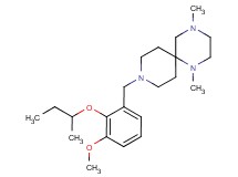 9-(2-sec-butoxy-3-methoxybenzyl)-1,4-dimethyl-1,4,9-triazaspiro[5.5]undecane