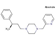 1-[(3R)-3-phenylbutyl]-4-(2-pyridinylmethyl)piperazine bis(trifluoroacetate)