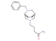 4-[(1S*,5R*)-6-benzyl-3,6-diazabicyclo[3.2.2]non-3-yl]butanamide